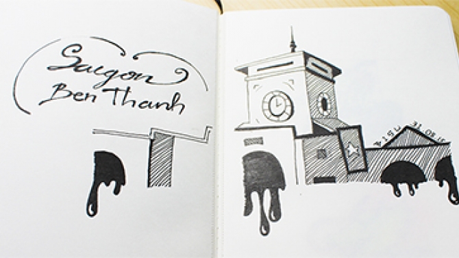 SKETCH BOOK: Tự họa