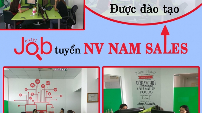 Thiết kế ảnh tuyển dụng EasyJob