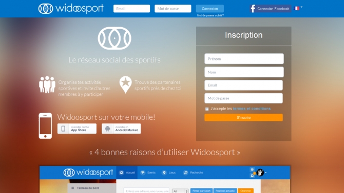 Website development widoosport.com