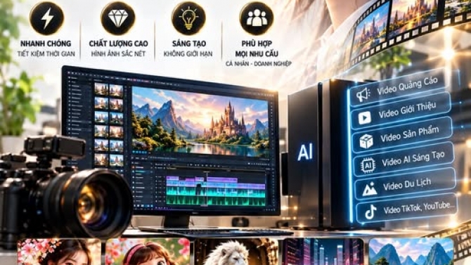 L&agrave;m video AI