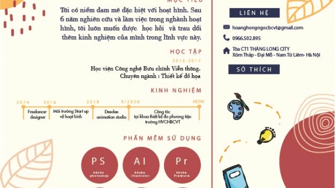 THIẾT KẾ ĐỒ HOẠ ĐỘNG