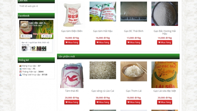 Gạo đặc sản ba miền