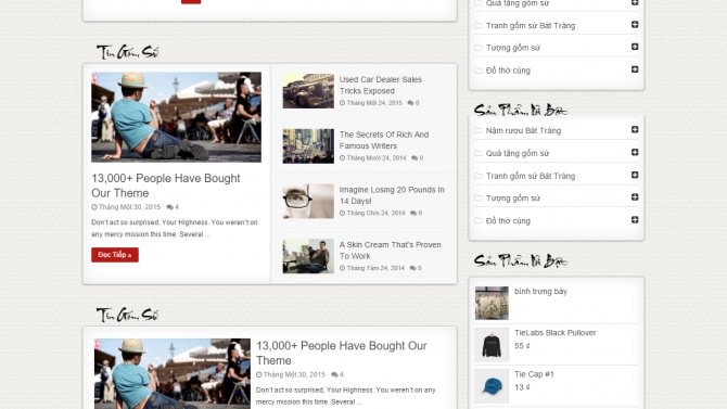 Website Gốm Sứ