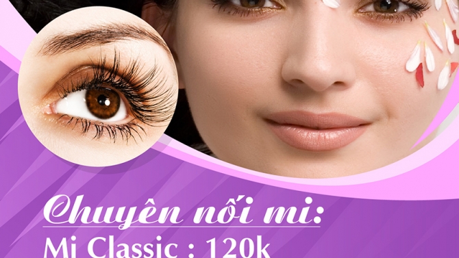 Thiết kế bảng hiệu Nối mi Quỳnh