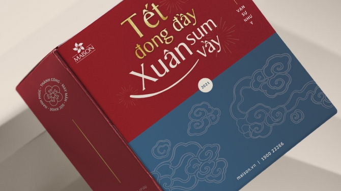 Packaging cho nh&atilde;n h&agrave;ng Maison
