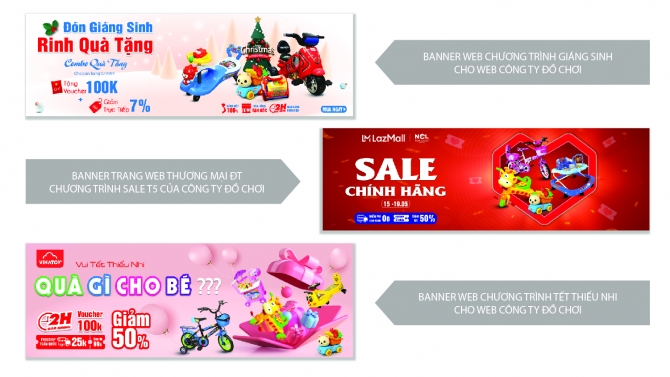 THIẾT KẾ BANNER WEB THƯƠNG MẠI ĐIỆN TỬ