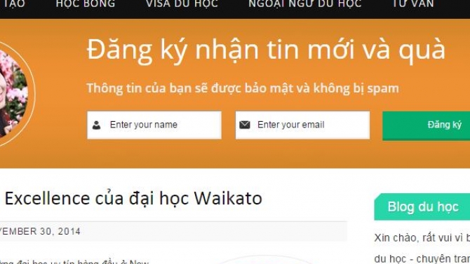 Viết nội dung website