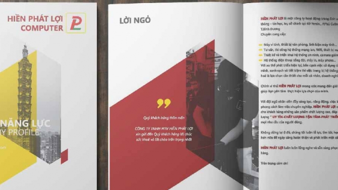 Thiết kế Catalogue