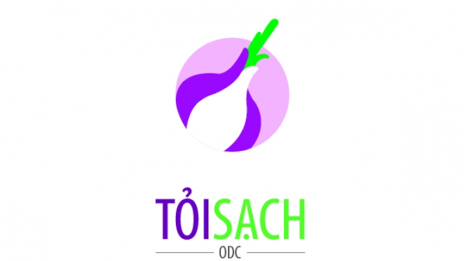 Thiết kế logo ( Tỏi Sạch )