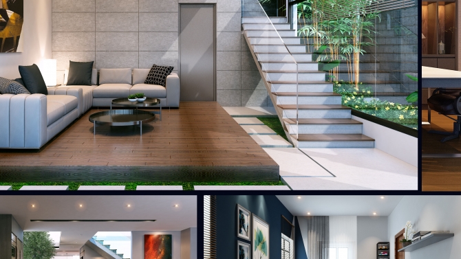 Thiết kế nội thất biệt thự liền kề City Land
