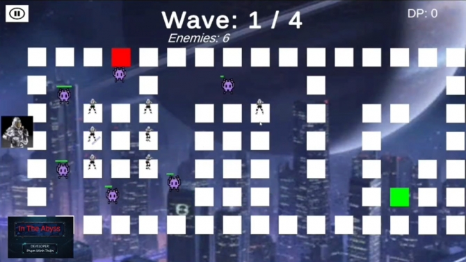 Game tower defense 2D