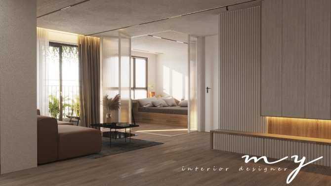 minimalism apartment