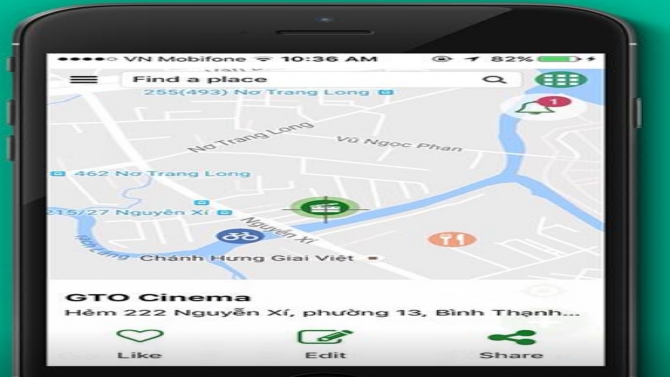 App chia sẻ v&agrave; tracking địa điểm