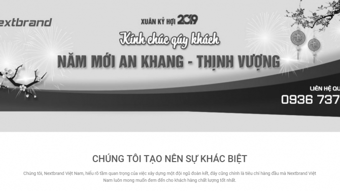 Website giới thiệu c&ocirc;ng ty về dịch vụ