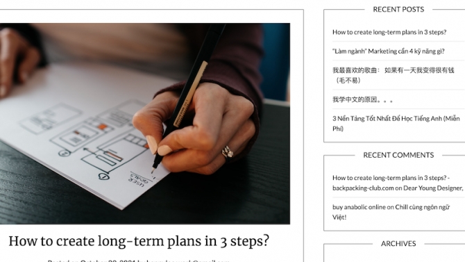Viết blog c&aacute; nh&acirc;n