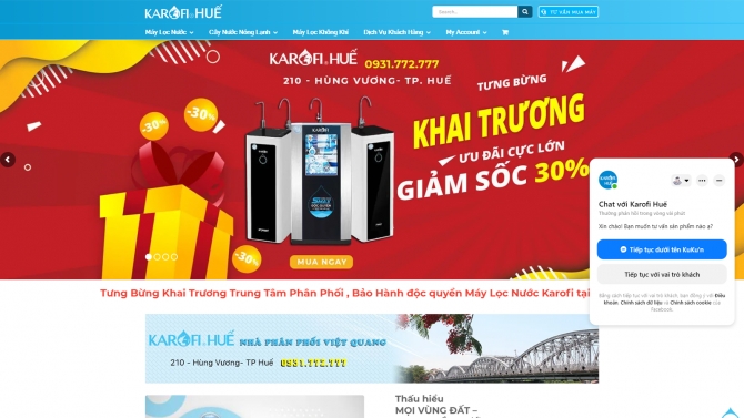 Karofi Huế, Nh&agrave; ph&acirc;n phối Việt Quang