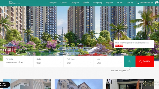 website BĐS