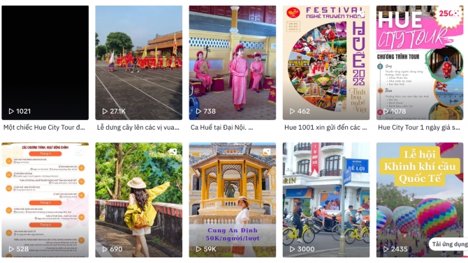 K&ecirc;nh du lịch Huế 1001 Travel