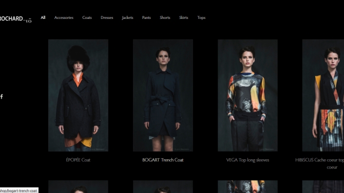 E-Commerce for Lucie Brochard