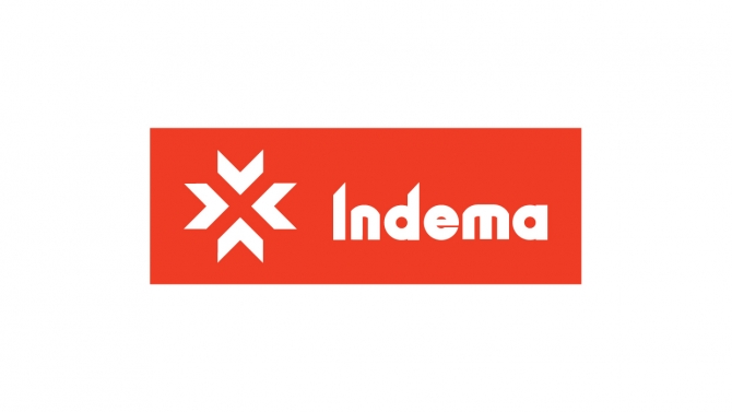 Brand design for Indema Company of steel