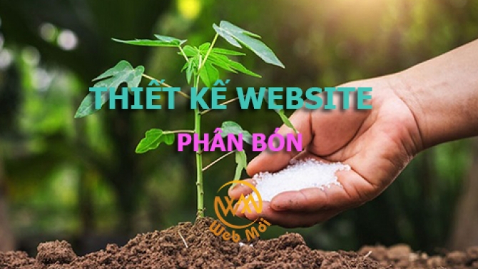 Thiết kế website ph&acirc;n b&oacute;n