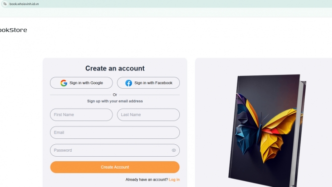 Book Store E-commerece Web App