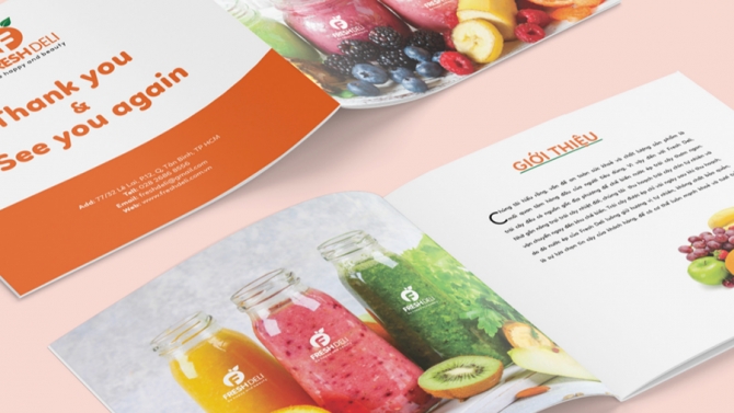 Thiết kế menu/catalogue
