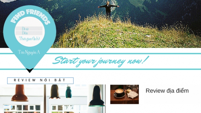 Layout Website diadiemdulich.vn