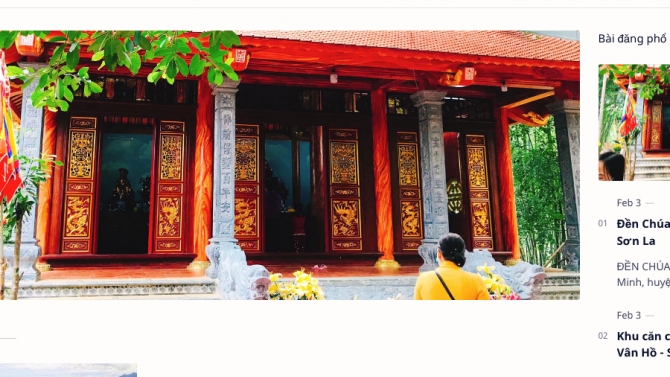 Trang th&ocirc;ng tin Di t&iacute;ch lịch sử  - Địa chỉ đỏ huyện V&acirc;n Hồ