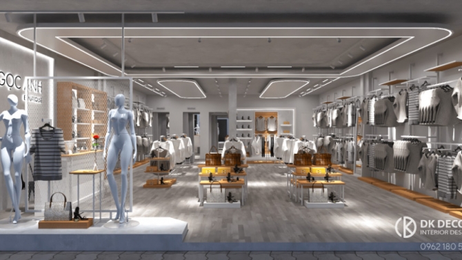 Thiết kế Shop quần &aacute;o nữ Thống Nhất