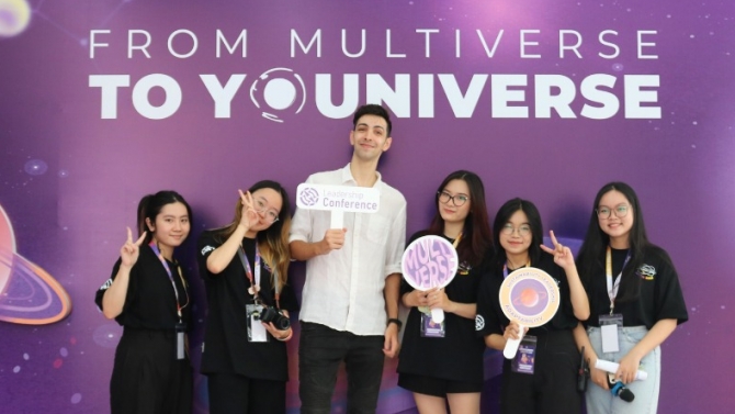 Thiết kế social Leadership Conference 2023