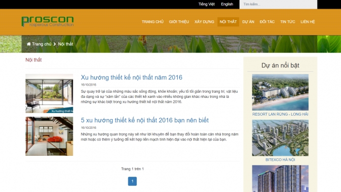 Website C&ocirc;ng ty CP đầu tư thương mại dịch vụ x&acirc;y dựng Thịnh Vượng