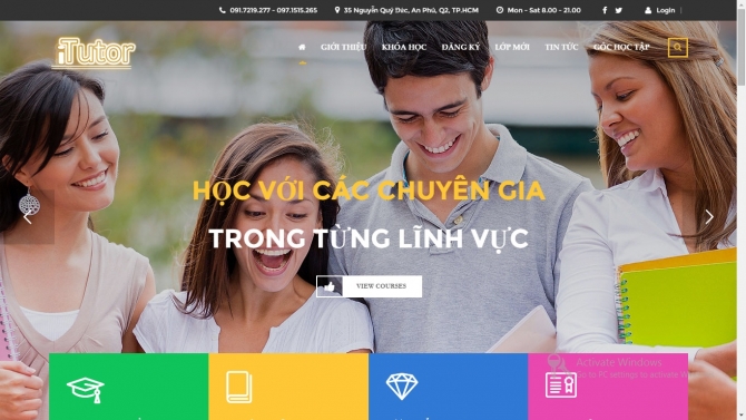 Trung t&acirc;m gia sư học sinh trường quốc tế 2