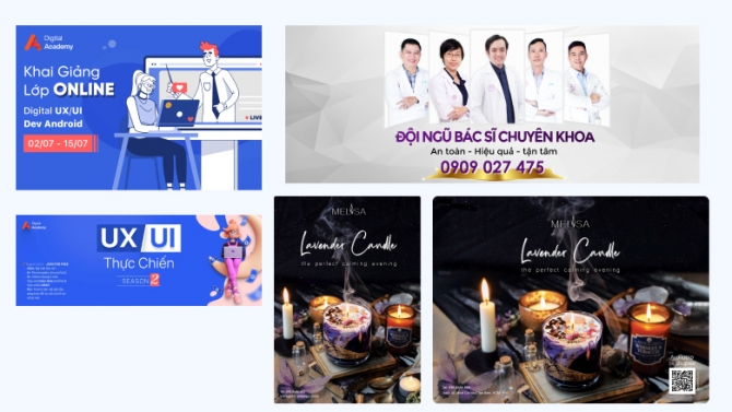 Thiết kế Poster/Banner/Cover Facebook/Print-ads