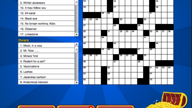 Treasure Crosswords
