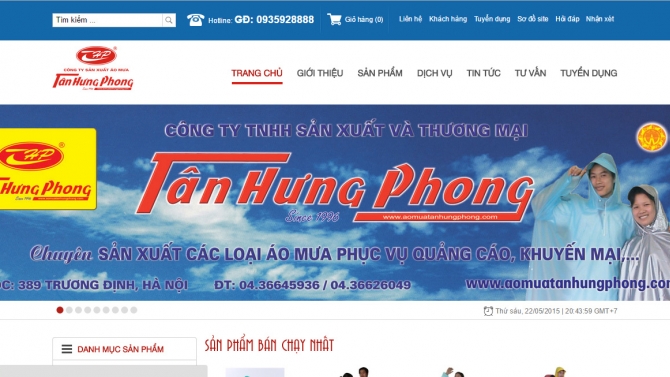 &Aacute;o mưa THP