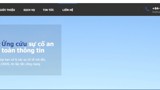 Trang chủ nền Wordpress