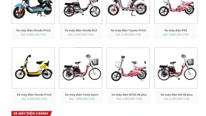 C&ocirc;ng ty xe đạp điện Việt Hồng Chinh