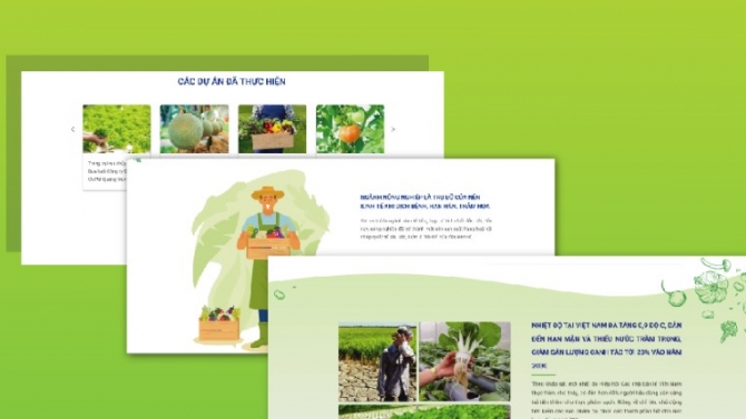 Website Saigon Farm