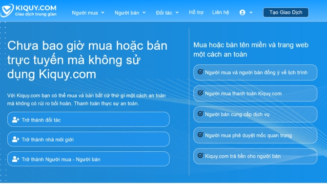 Web kí quỹ