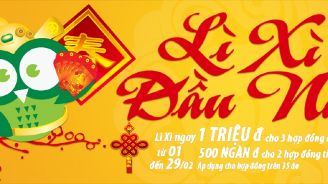 BANNER TẾT CHO OWLL SHOP