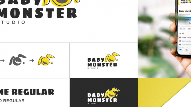 Baby Monster Studio Logo