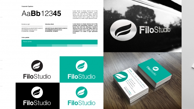 Hệ thống nhận diện thương hiệu Filo Studio