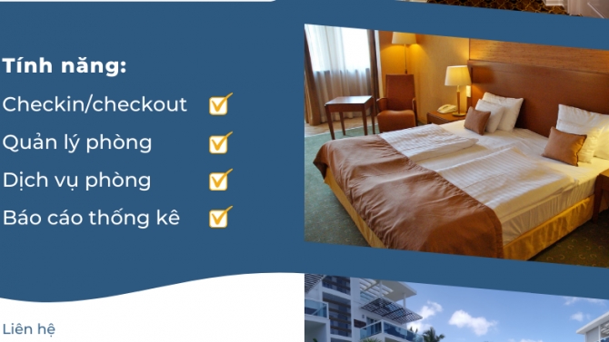 Phần mềm quản l&yacute; chuỗi kh&aacute;ch sạn