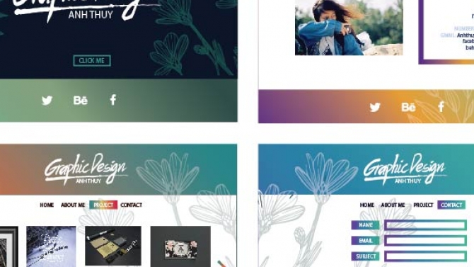 thiết kế web c&aacute; nh&acirc;n