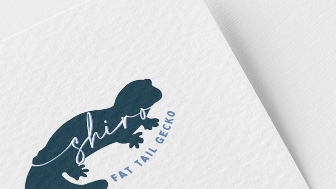 Logo cho shop Gecko