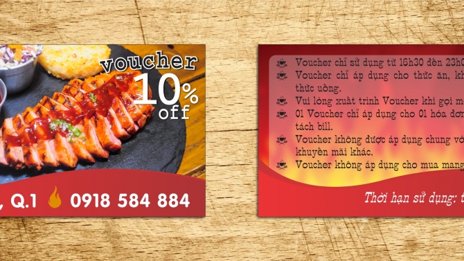 Gift voucher HunKho iBBQ