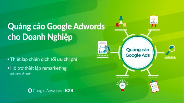Chạy quảng c&aacute;o Google Adwords cho doanh nghiệp kinh doanh mảng dịch vụ B2B