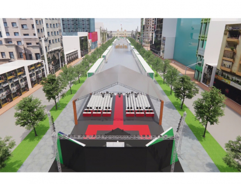 Thiết kế 2D - 3D.  KV - Layout - Concept - Booth Sự kiện