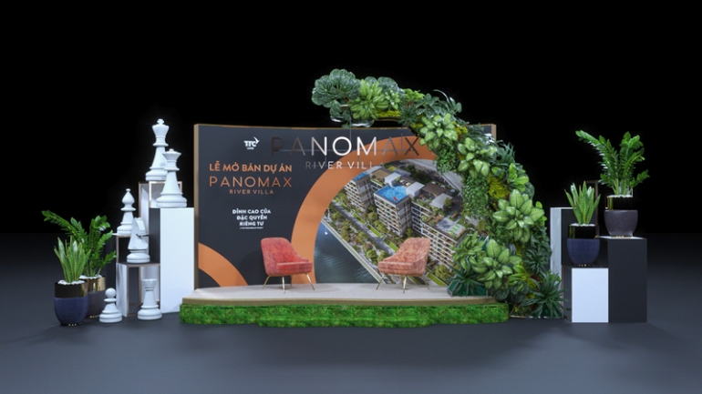 Thiết Kế 3D Booth - Điểm nhấn độc đ&aacute;o cho buổi Event